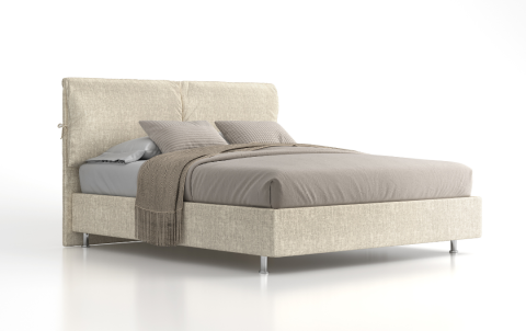 Letto contenitore Desiderio con cuscini